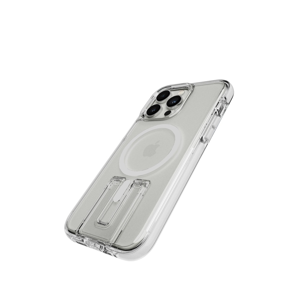 image 1 of Tech21 EvoCrystal Kick w/MagSafe for iPhone 14 Pro Max White White