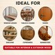 image 4 of Rustins Quick Drying Polyurethane Varnish Gloss Clear 5L