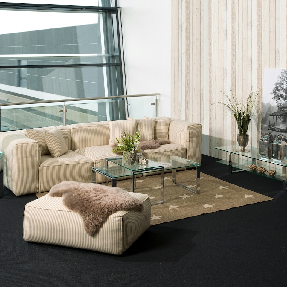 image 1 of Katrine Coffee Table Set with Glass Top