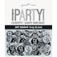 image 2 of Unique Party Glitz Foil Confetti - Black - 13