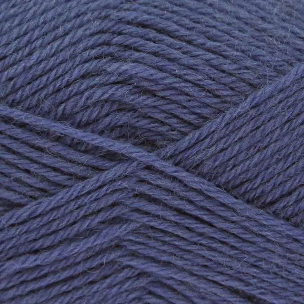 King Cole Blue Merino Blend 4 Ply Yarn (Value Pack 12 x 50g Balls) For Crochet, Knitting - 180m per ball