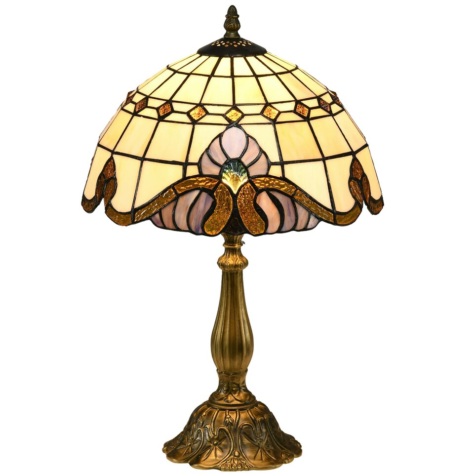 image 1 of HOMCOM Decorative Table Lamp, for Bedroom Living Room, Bulb not Included