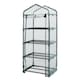 image 1 of 4-Tier Mini Growhouse Garden Greenhouse