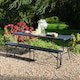 image 5 of Harbour Housewares Folding Camping Picnic Table - 180cm (6ft) - Black | Black | Black