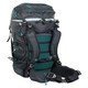 image 3 of Mountain Warehouse 65L Large Backpack Rucksack Travelling Backpacking Camping Blue | Navy