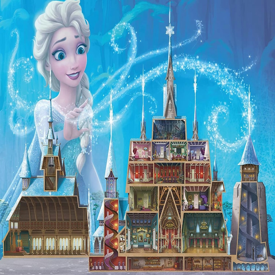 image 1 of Disney Castle Collection: Elsa Jigsaw Puzzle (1000 Pieces)