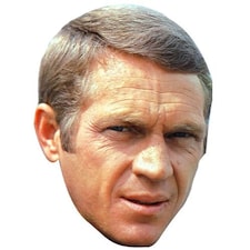Steve McQueen Cardboard Face Mask
