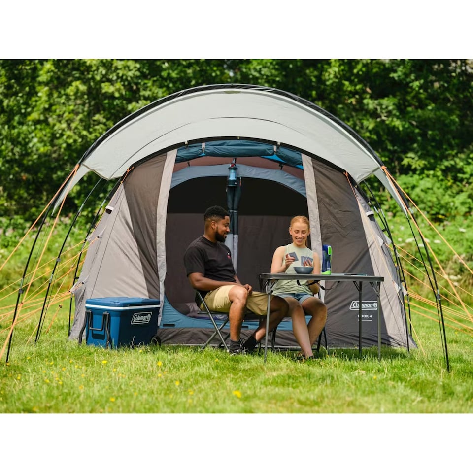 image 1 of Coleman Cook 4 Tunnel Camping Tent 4 Person