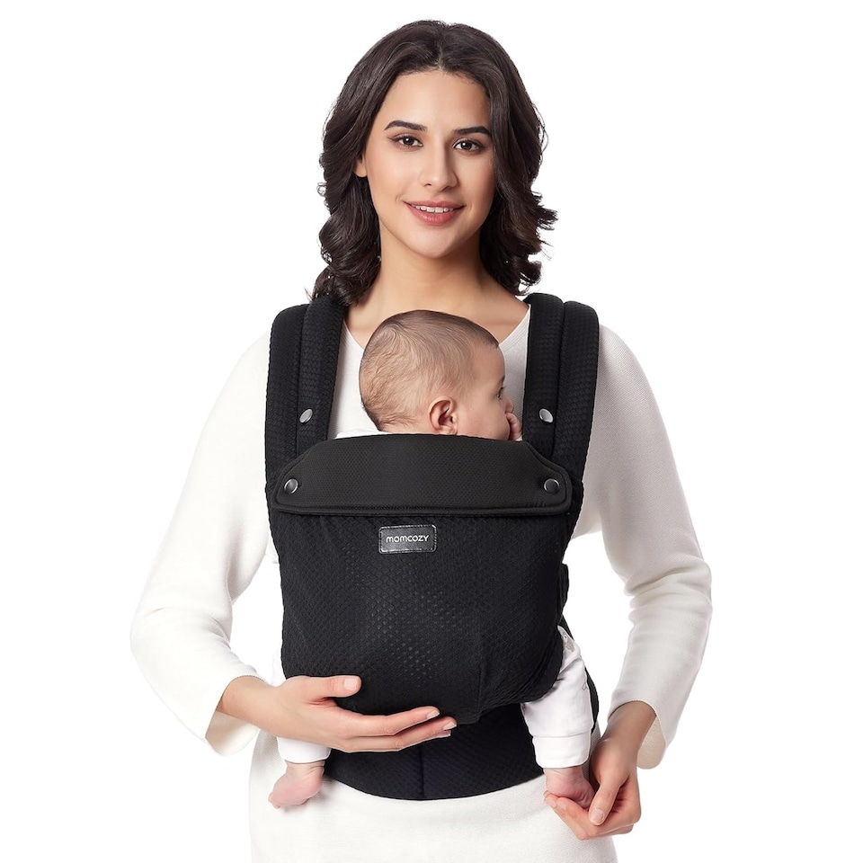 image 1 of Momcozy Baby Carrier 3M Air Mesh-Black
