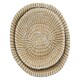 image 2 of Lidi Set Of Two Baskets With White Detail Cream
