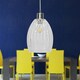 image 4 of First Choice Lighting Set of 2 Birch Clear Fluted Glass with Chrome Pendant Fittings Chrome | Clear