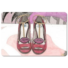 Lips shoes (Placemat)