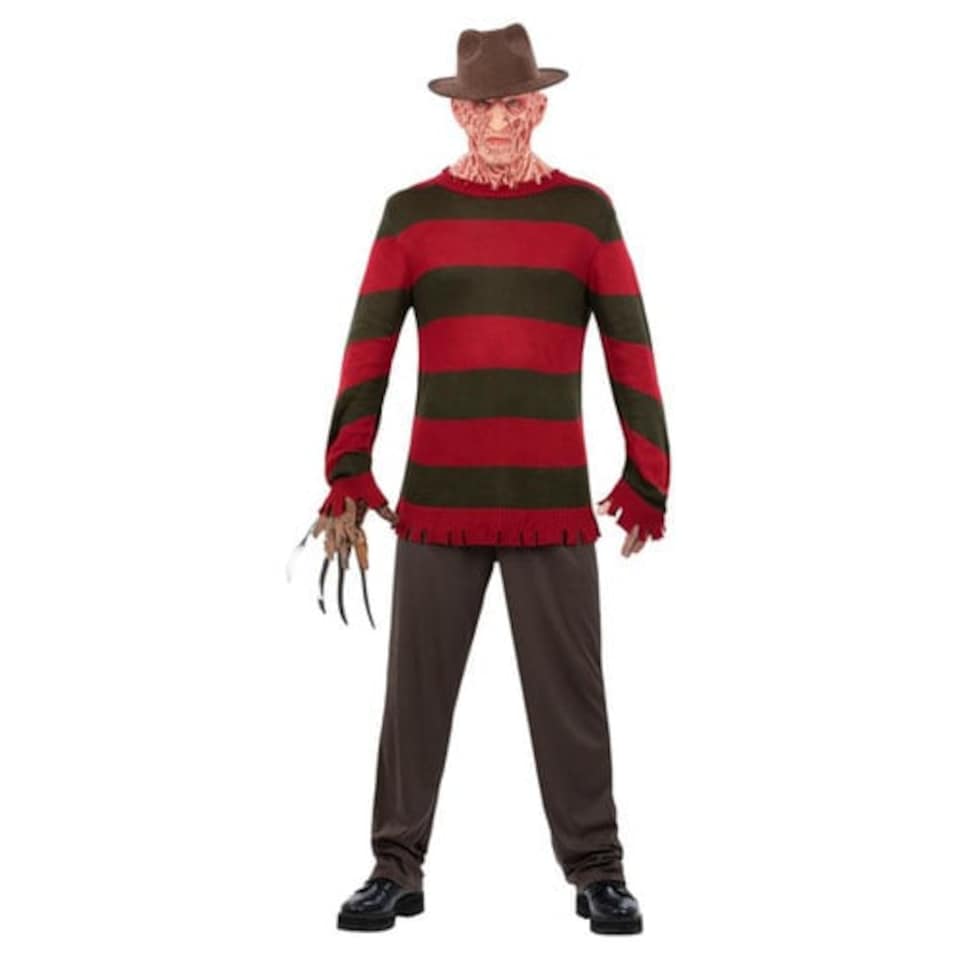 image 1 of Freddy Krueger Jumper A Nightmare On Elm Street Fancy Dress Costume Adult Mens Small
