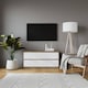 image 4 of URBNLIVING 4 Drawer Wide Chest Of Drawers Bedroom Storage Unit | Multi | Oak Carcass + White Drawers