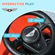 image 4 of AIYAPLAY Bentley Licensed Ride on Car, Foot to Floor w/ Music Horn - Red