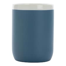 XD Collection Contrast Rim Ceramic 300ml Mug - Blue/White - One Size