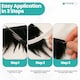 image 6 of Trimming Shop 2M Rooster Hackle Feather Fringe Trim for Creative Projects