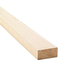 Pack of 5 (Total 5 Units) - C24 Carcassing Timber - 47mm (W) x 100mm (H) - Length 3600mm