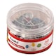 image 1 of Tub of 200 Assorted Colour Metal Thumbtacks 11mm