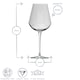 image 3 of Bormioli Rocco Inalto Uno Red Wine Glasses - 560ml - Pack of 6