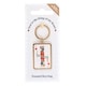 image 1 of King of My Heart Playing Card Keyring
