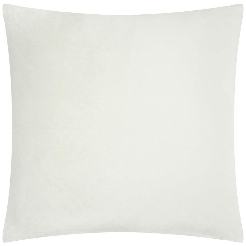 image 1 of Paoletti Evoke Cut Velvet Cushion Cover Green