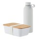 image 1 of MidOcean Emerald Lunch Box & Bottle Set - White - One Size