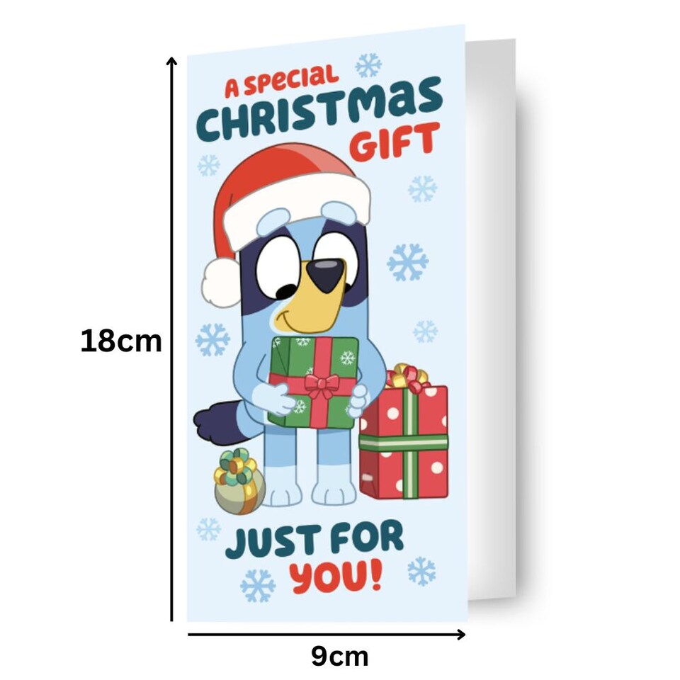 image 1 of Bluey Christmas Money Wallet