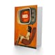 image 2 of Retro Future Tv Lady Living Room HBD Woman Her Birthday Card