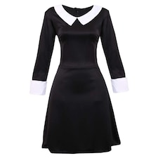 Gothic Midweek Daughter Black Dress | Black | 2XL