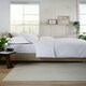 image 8 of Luxurious 400 Thread Count Deluxe Cotton Duvet Cover Set | White | King