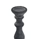 image 2 of Amalfi Large Column Candle Holder - Ceramic - L12 x W12 x H40 cm - Grey | Grey