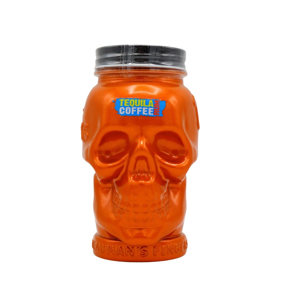 image 1 of Dead Man's Fingers - Limited Edition Skull Jar Tequila Coffee Rum