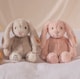 image 2 of Steiff My First Steiff Hoppie Rabbit, Soft Toy, Pink | Pink | Pink