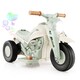 image 1 of COSTWAY 6V Kids Bubble Car Electric Motorcycle Beige