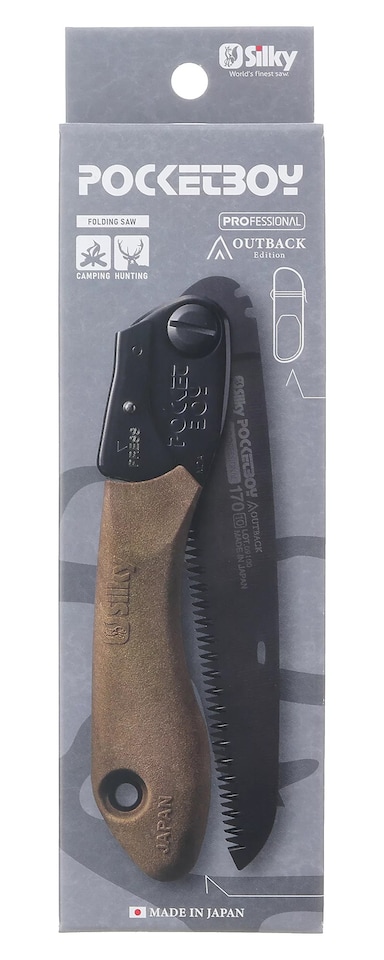 image 1 of Silky 750-17 Pocketboy Outback Edition Professional Pruning Saw 170mm