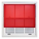 image 3 of 125cm Wide Daylight Roller Blind 165cm Drop | Red | Red