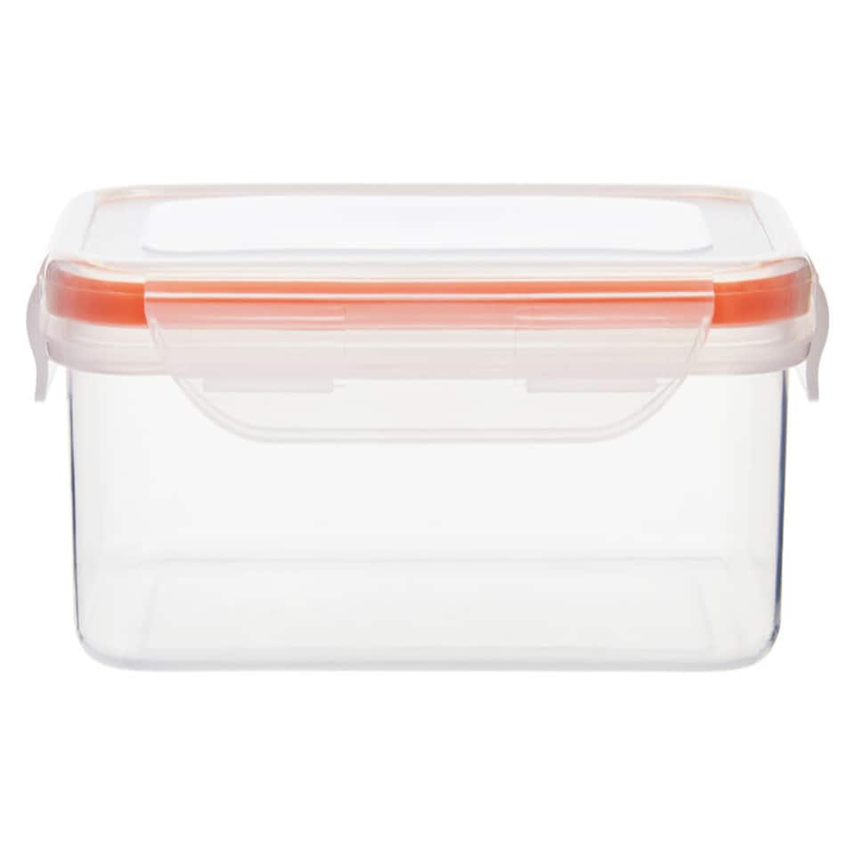 image 1 of Herrela 5pc Rectangular Food Containers with Airtight Lids