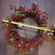 image 5 of Christmas Natural Look Red Berry Floristry Wreath 60cm 24 inch Large Luxury Botanik
