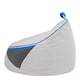 image 4 of PLAY-R1 Alpha Kids Gaming Bean Bag Chair Grey Video Gaming Bean Bags | Grey | Grey | 1