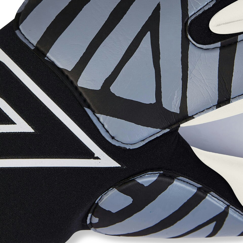 image 1 of 2024 MITRE GOALKEEPING GLOVE IMPEL BLACK/GREY - SIZE 10 - PAIR - MGKG210 Black