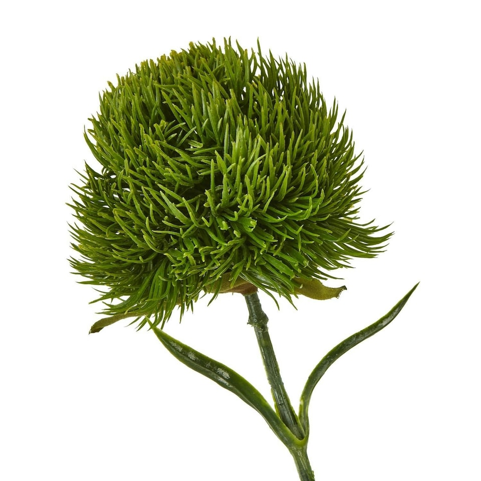 image 1 of Hill Interiors Dianthus Artificial Plant - Dark Green - 53cm
