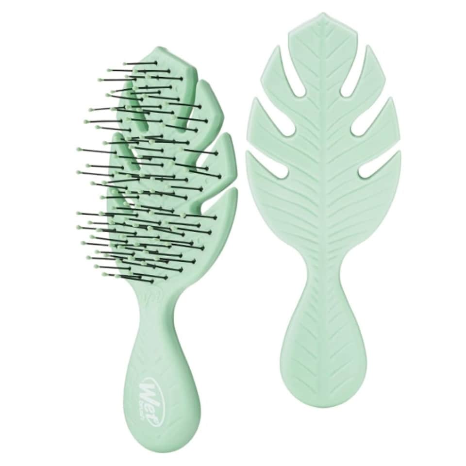image 1 of WetBrush Go Green Mini Detangler Brush, Green, Plant Based