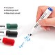 image 2 of Pack of 12 Blue Whiteboard Marker Pens - Bullet Point