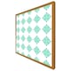 image 1 of Green uncommon boho chic summer design (Picutre Frame) Brown | Oak | S