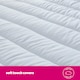 image 3 of Silentnight Ultrabounce Mattress Topper, Bouncy Filling, Hypoallergenic, 2.5 cm Thick, Double