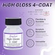 image 2 of Angelus 4-Coat 904 High Gloss Finisher - Mirror Shine for Sneakers
