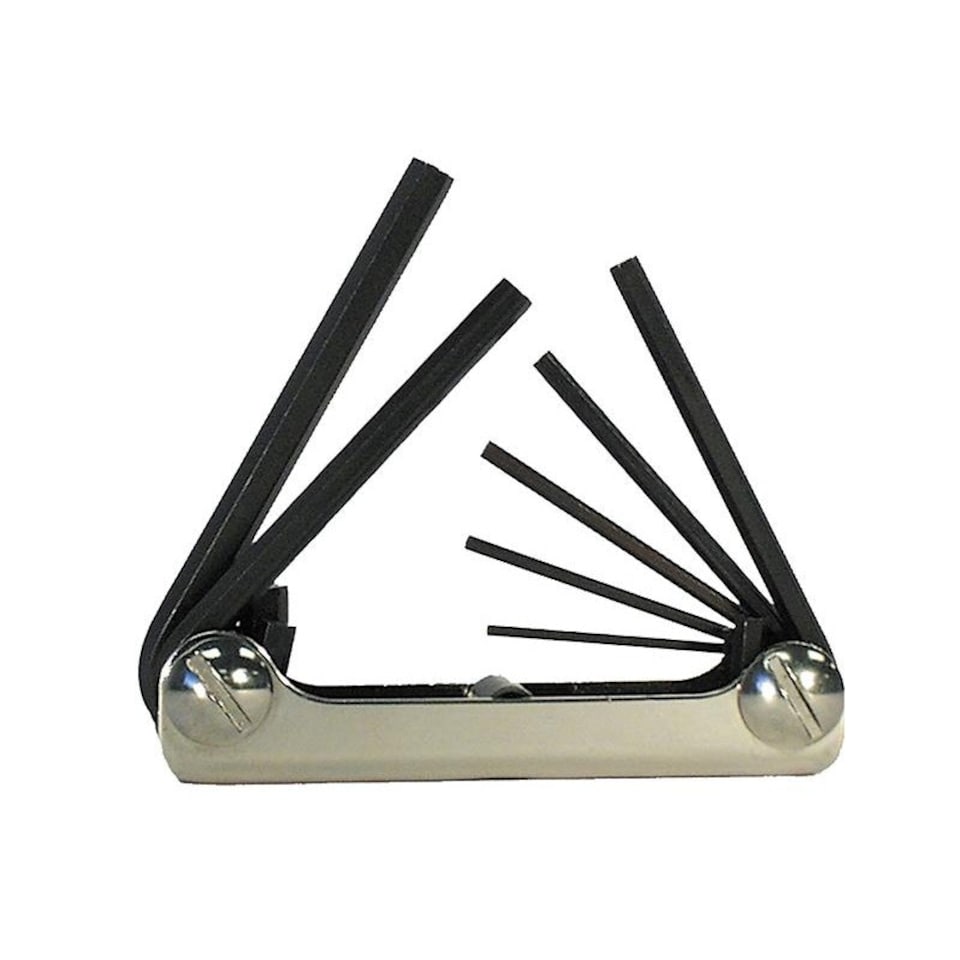 Eklind Torx Key Fold Up Set Of 7 Small (tx6-tx20) - Multi Colour - Set 7 Small (T6-TX20)