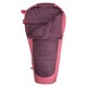 image 2 of Mountain Warehouse Summit 500 Square Sleeping Bag Insulated Two Way Zip Camp Bed Left Handed Zip - Long Length (215cm) Red | Burgundy