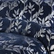image 2 of Como Polycotton Duvet Cover Set with Pillowcase | Blue | Single | 1